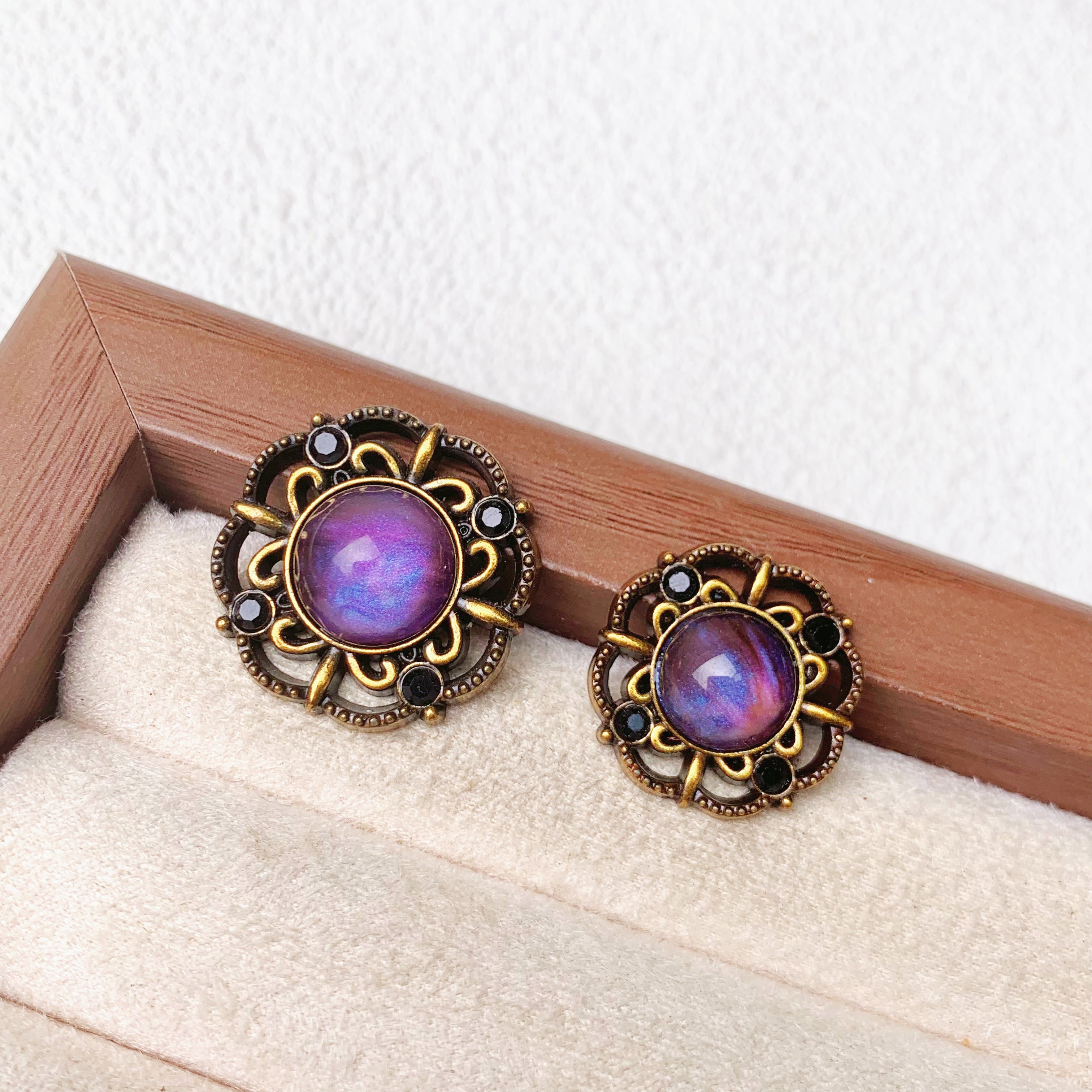 Metal small fragrant buttons, high-end women's clothes, coats, windbreaker buttons, clothes decoration accessories, flower buttons